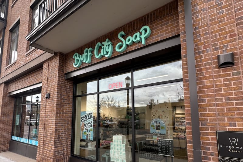 Buff City Soap retail store in Castle Rock, Colorado