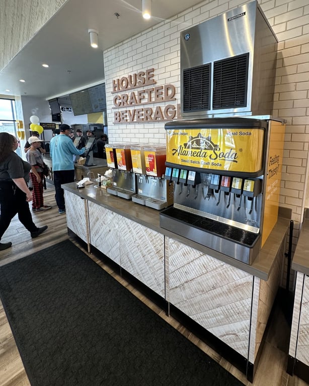 Alameda Point craft sodas on tap at Starbird Chicken Castle Rock