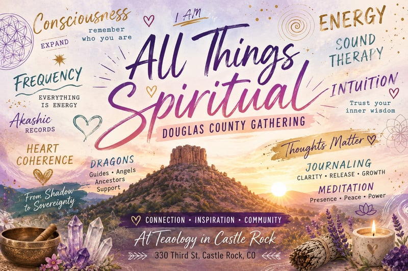 All Things Spiritual at Teaology Tea Cafe