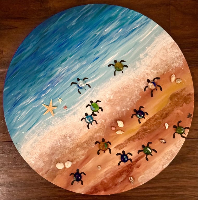 Sea Turtles & Ladybugs Paint & Sip in Castle Rock at Wild Blue Yonder Brewing Co. on September 30, 2026