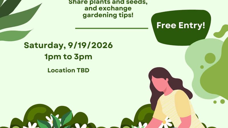 Fall Seed Swap at Castle Rock (Location TBD)