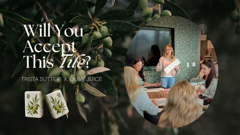 Mahjong 101: Will You Accept This Tile? (Beginner) at Olive Juice Beauty Bar