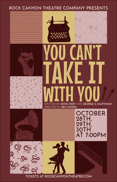 Rock Canyon Theatre Presents: You Can't Take It With You at Rock Canyon High School
