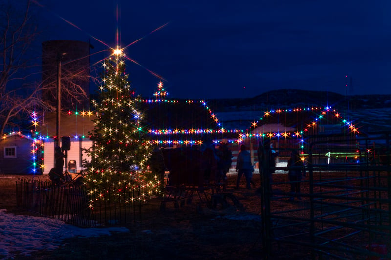 Schweiger Ranch Holiday Display of Lights