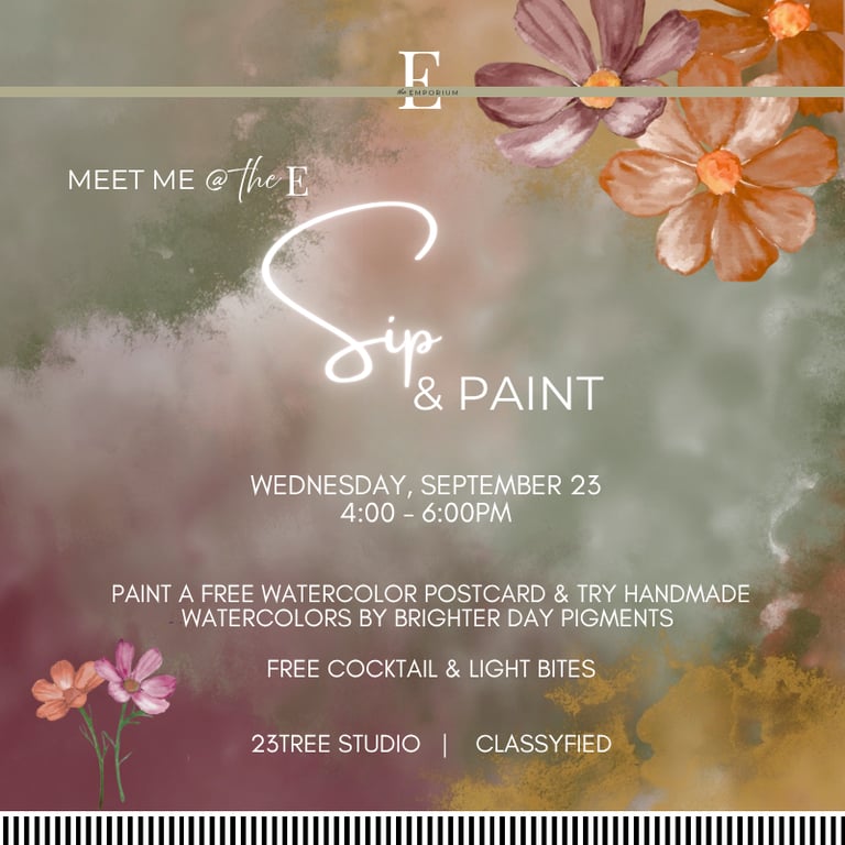 Sip & Paint at The Emporium