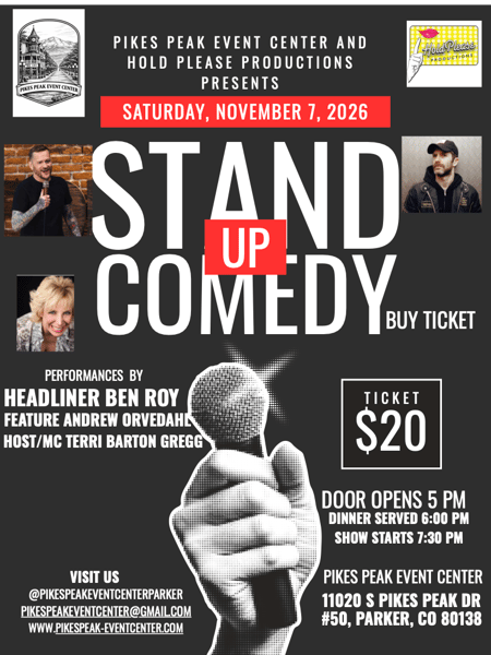 Stand Up Comedy at Pikes Peak Event Center