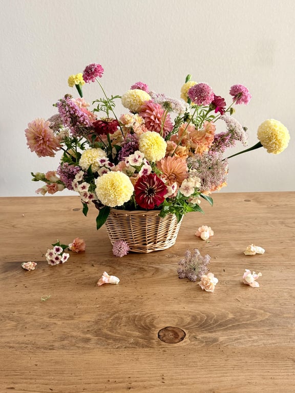 Summer's Last Chapter Flower Arranging at Monk & Mongoose Coffee Co on August 28, 2026