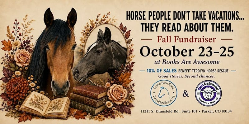 Turning Pages, Saving Horses at Books Are Awesome