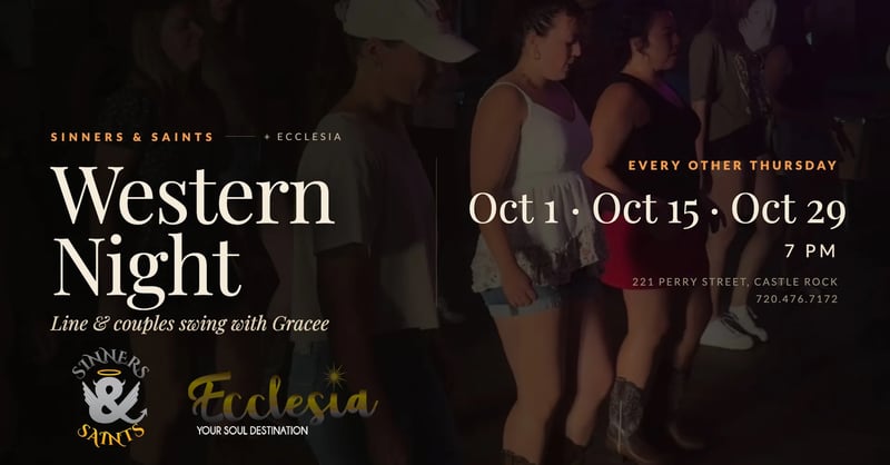 Western Line Dancing Night at Sinners & Saints