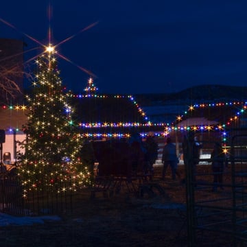 Schweiger Ranch Holiday Display of Lights