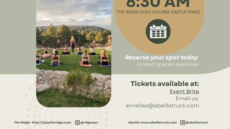 Yoga & Abeille at The Ridge at The Ridge at Castle Pines North