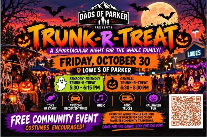 Dads of Parker Trunk-R-Treat at Lowe's of Parker