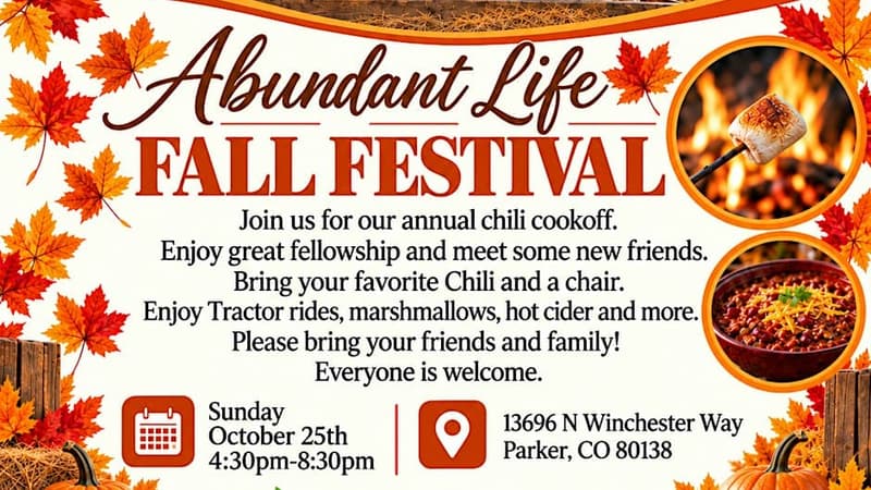 Fall Festival at Abundant Life Parker at Abundant Life Parker
