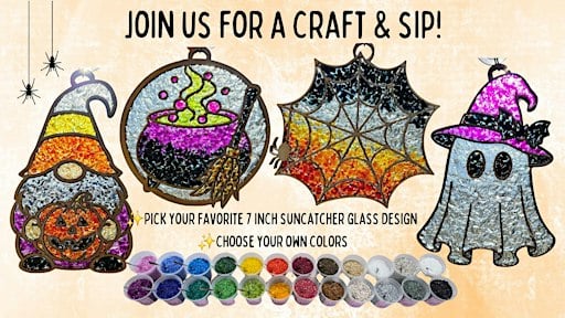 Glass Suncatcher Workshop at Wild Blue Yonder Brewing Co.