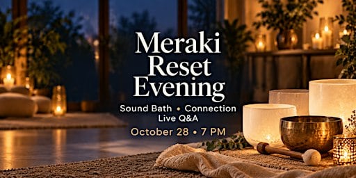 Meraki Reset Evening at 18931 E Briargate Ln