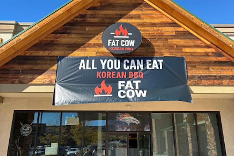 Fat Cow Korean BBQ restaurant in Parker, Colorado