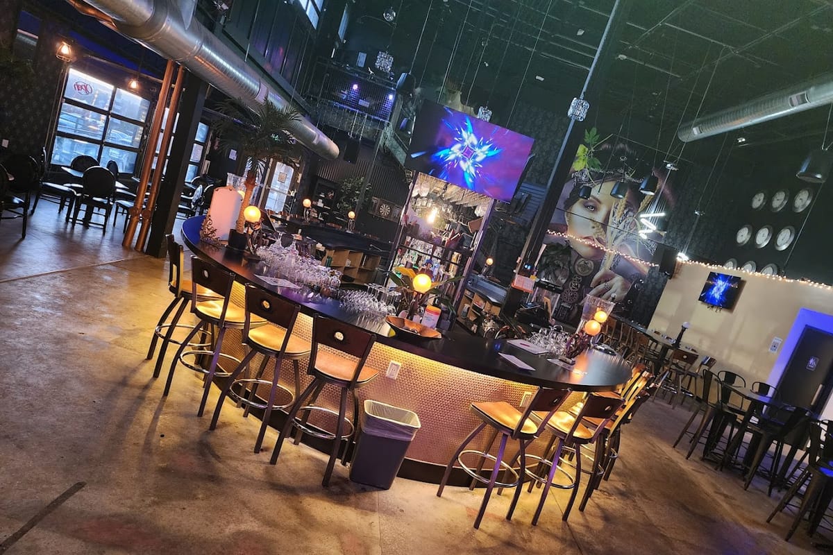 Rare Karaoke Cafe atmosphere and seating
