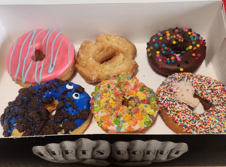 Hurts Donut Company atmosphere and seating