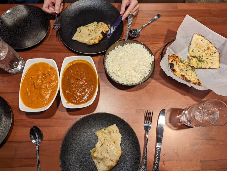 Interior view of Saffron Indian Fusion Flair