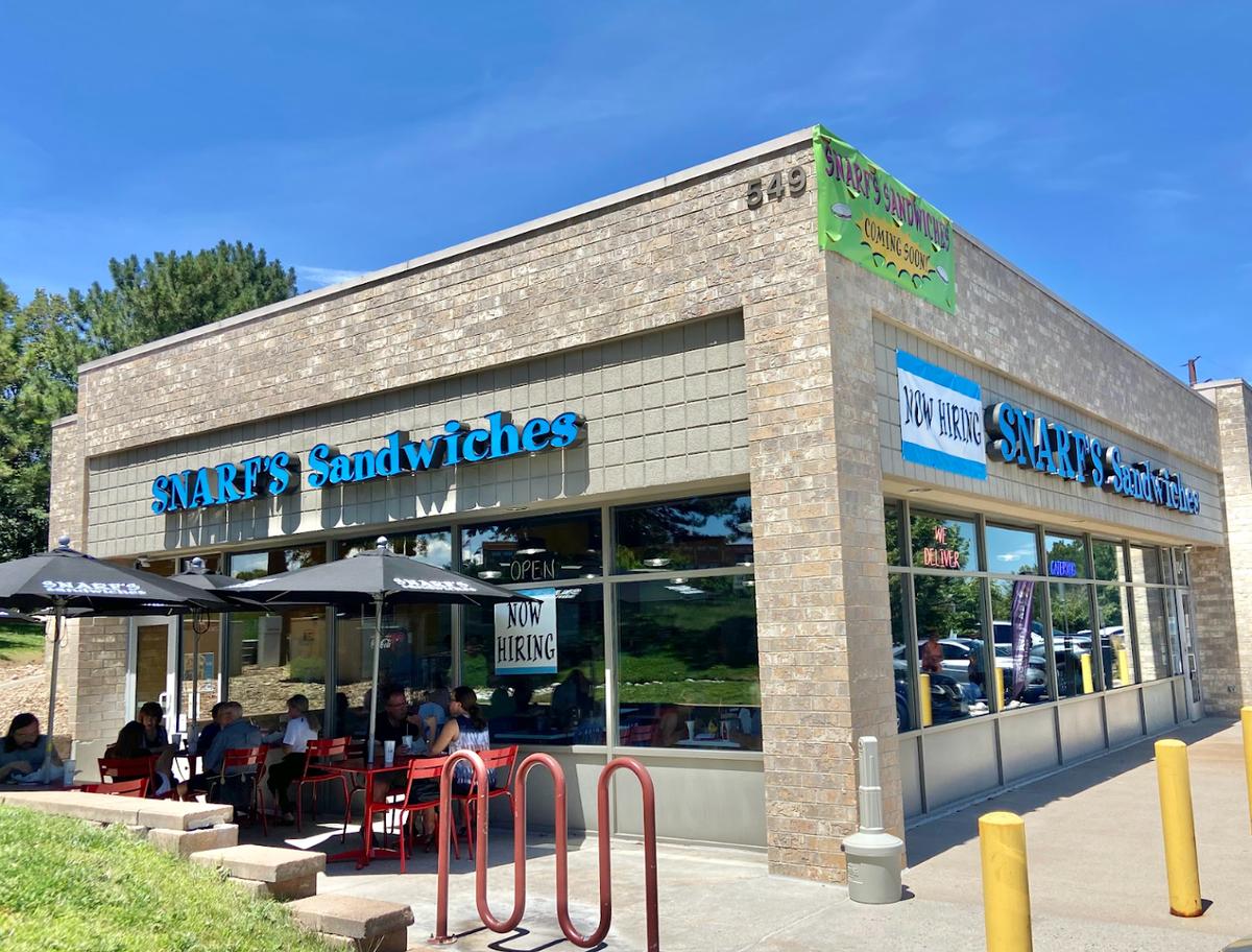 Snarf's Sandwiches restaurant in Highlands Ranch, Colorado