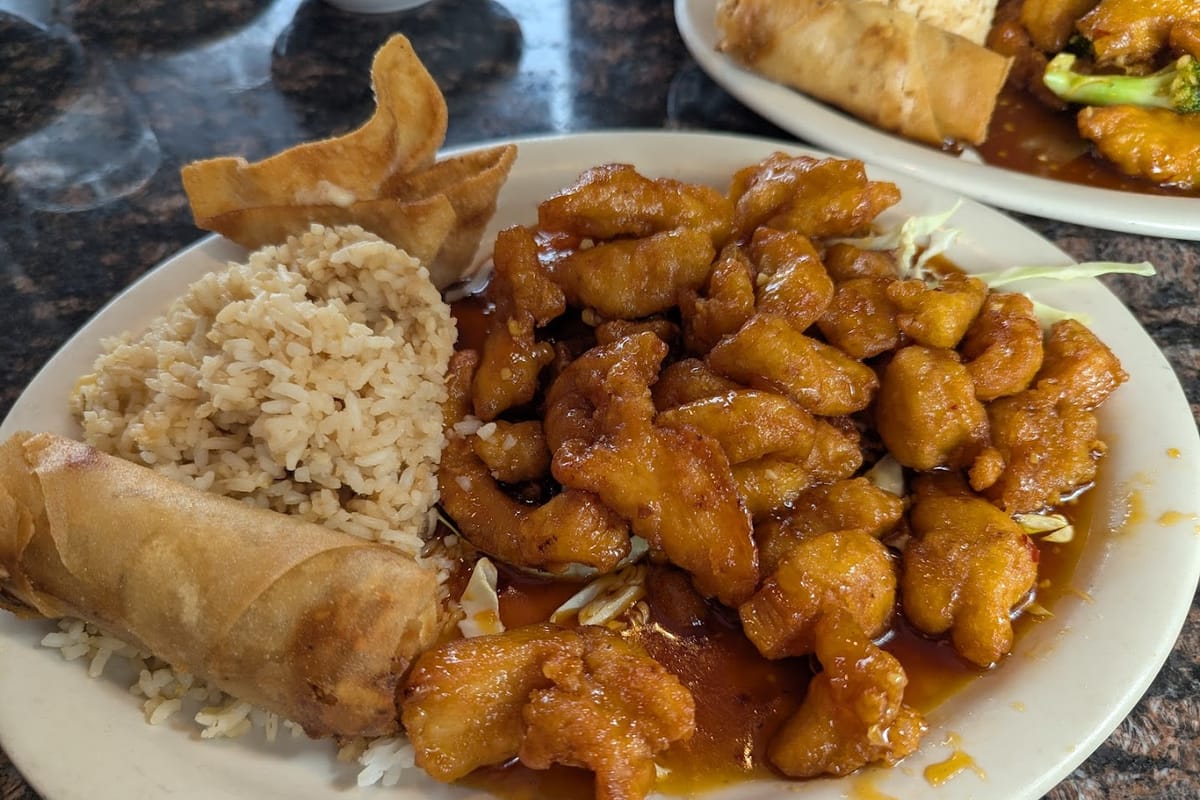 Interior view of Cherry Village Asian Grill