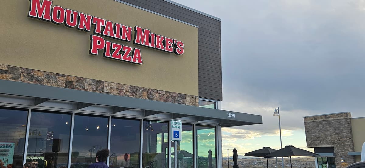 Mountain Mike's Pizza restaurant in Parker, Colorado