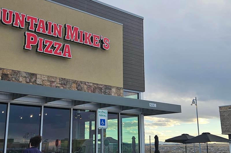 Mountain Mike's Pizza restaurant in Parker, Colorado