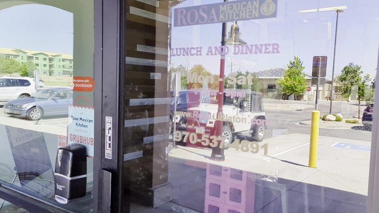 Interior view of Rosa Mexican Kitchen