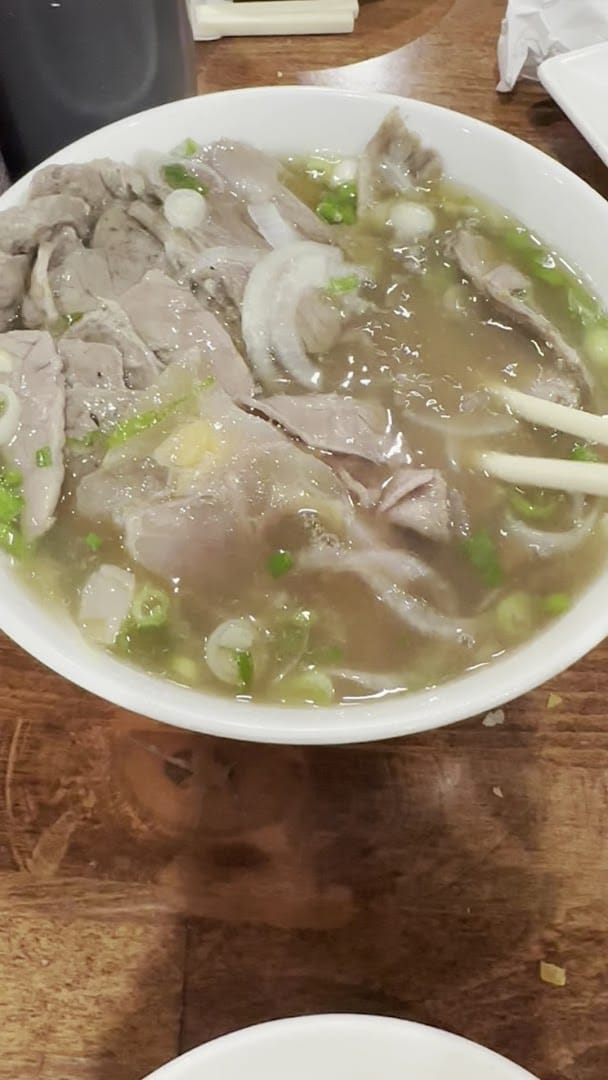 Interior view of Phở Vy