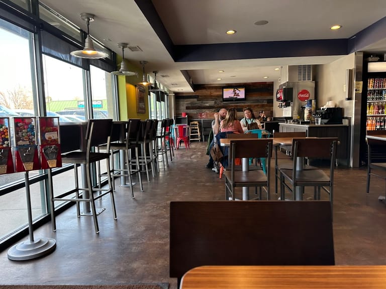 Yolanda's Tacos dining area