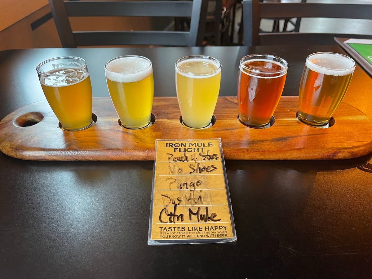 Iron Mule Public House and Brewery featured offerings