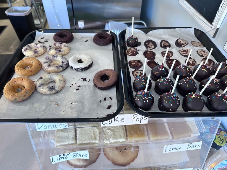 No Cow Cafe Gluten & Dairy Free Bakery featured offerings