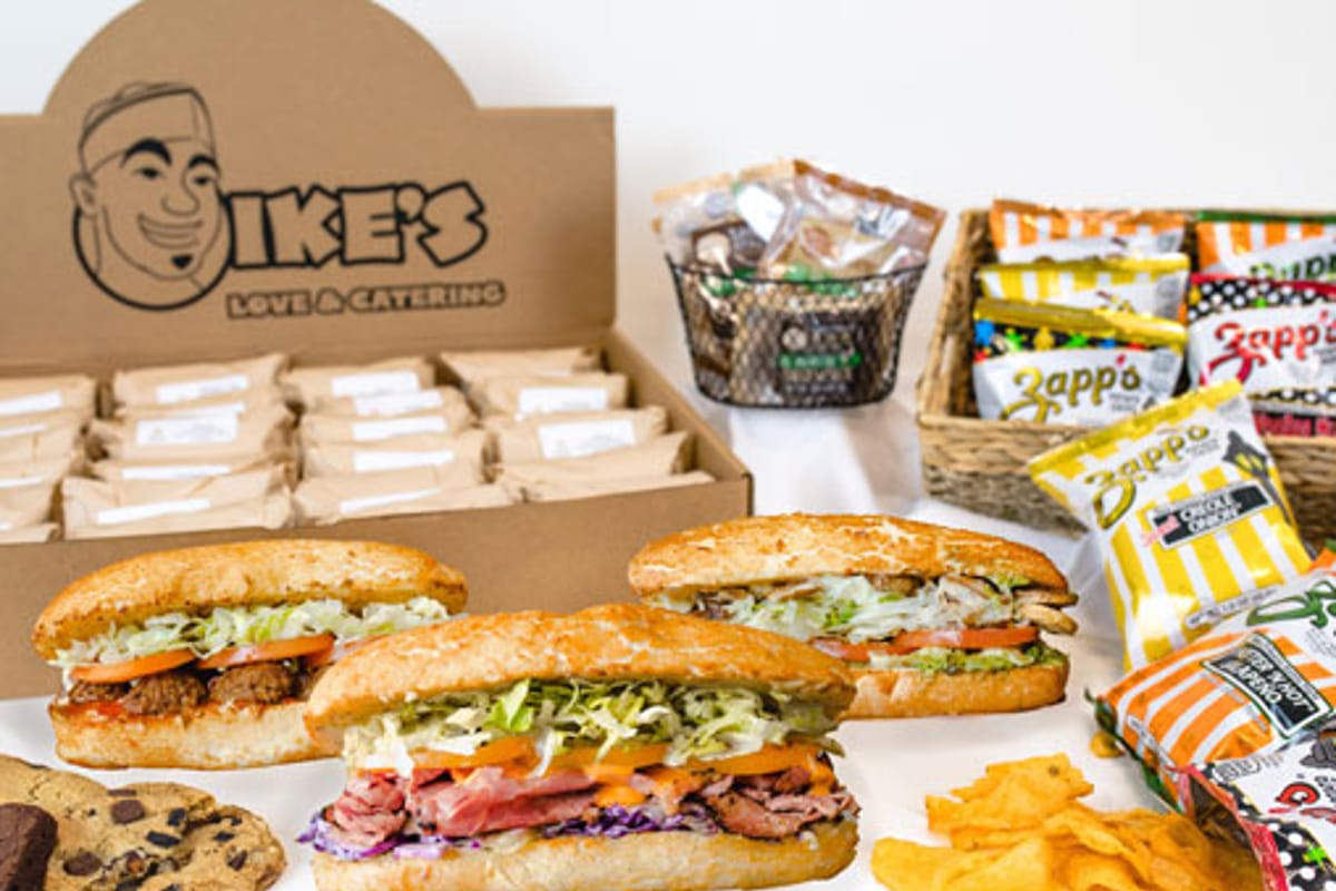 Interior view of Ike's Love & Sandwiches