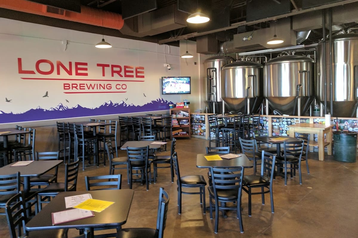 Lone Tree Brewing Company atmosphere and seating