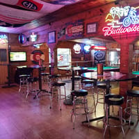 The Stagecoach Saloon bar in Franktown, Colorado