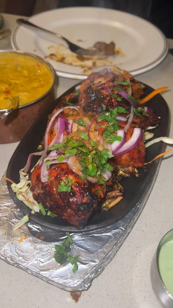 Interior view of Urban Village Indian Grill
