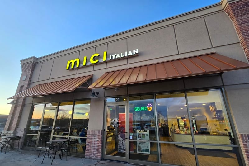 Mici Italian restaurant in Parker, Colorado