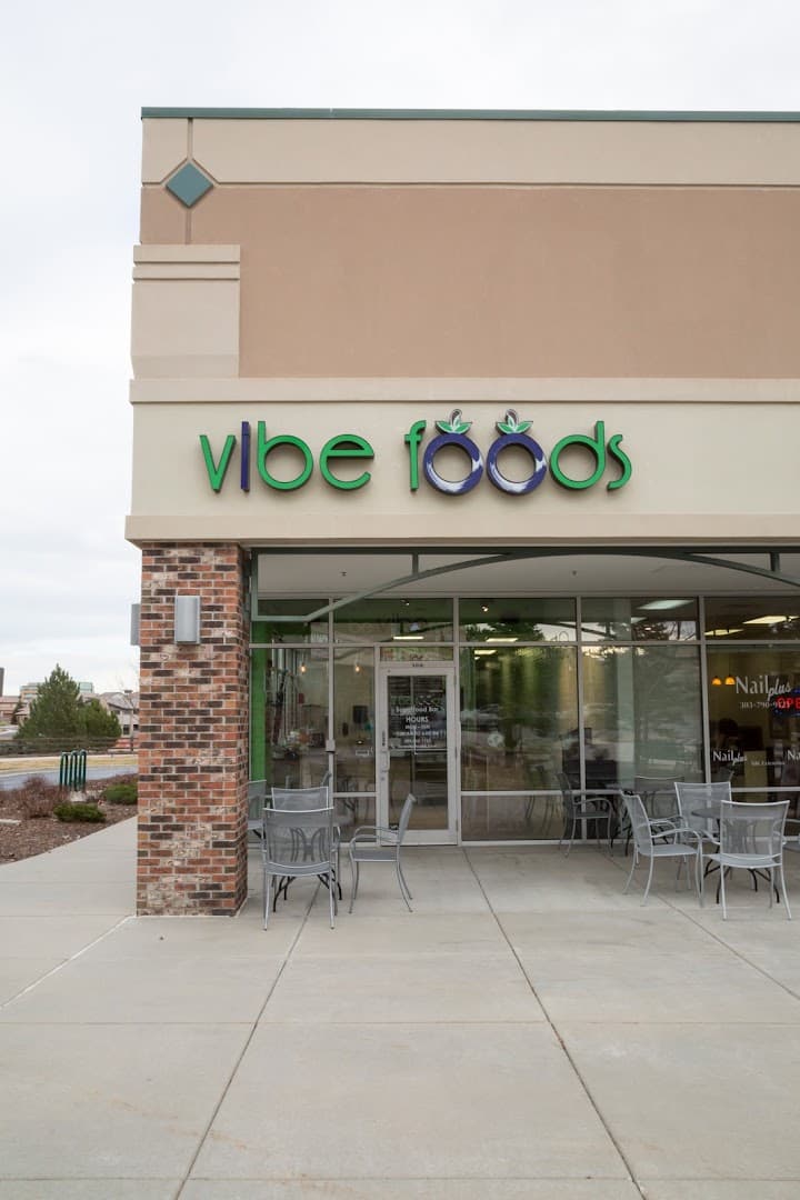 Vibe Foods Superfood Bar restaurant in Lone Tree, Colorado
