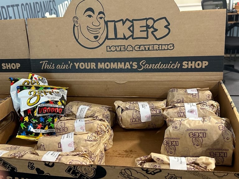 Ike's Love & Sandwiches exterior entrance