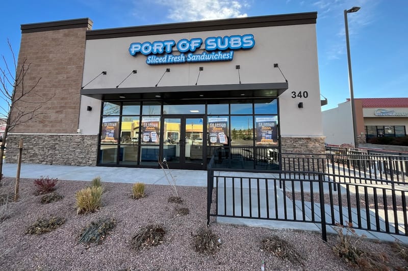 Port of Subs restaurant in Castle Rock, Colorado