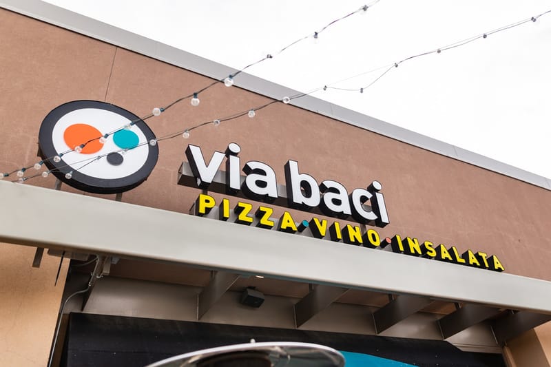 Via Baci restaurant in Lone Tree, Colorado