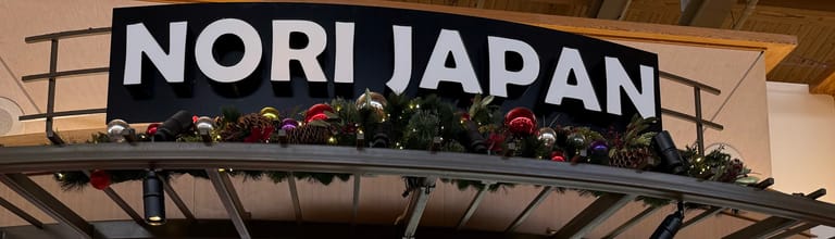 Nori Japan atmosphere and seating