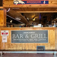 Hideaway Bar & Grill bar in Castle Rock, Colorado
