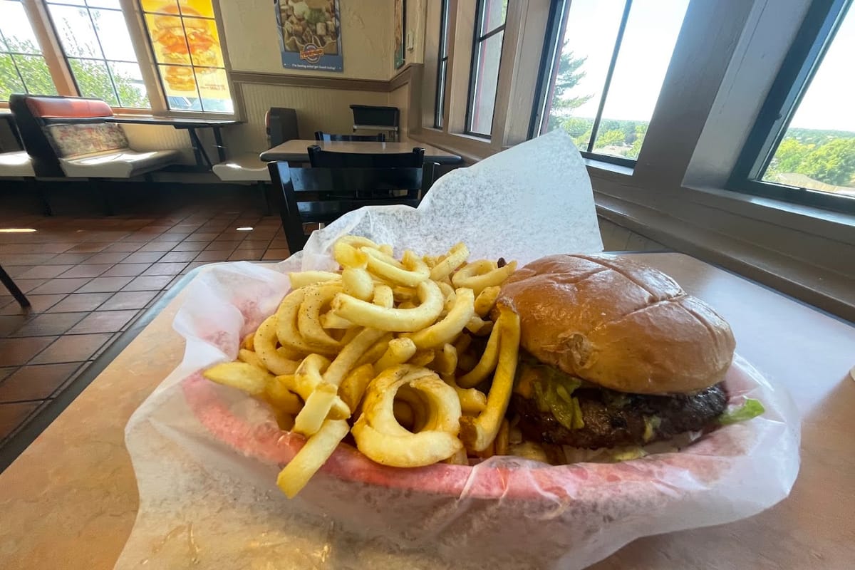 Twisters Burgers and Burritos dining area