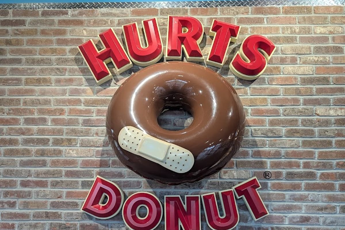 Hurts Donut Company exterior entrance