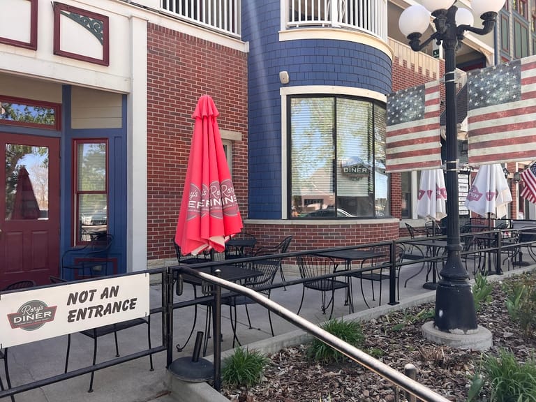 Rory's Diner dining area