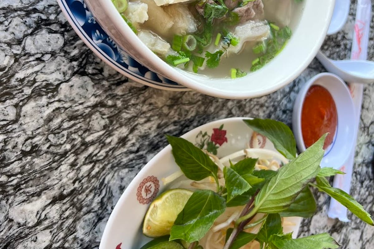 Interior view of Yummy Phở Noodle House