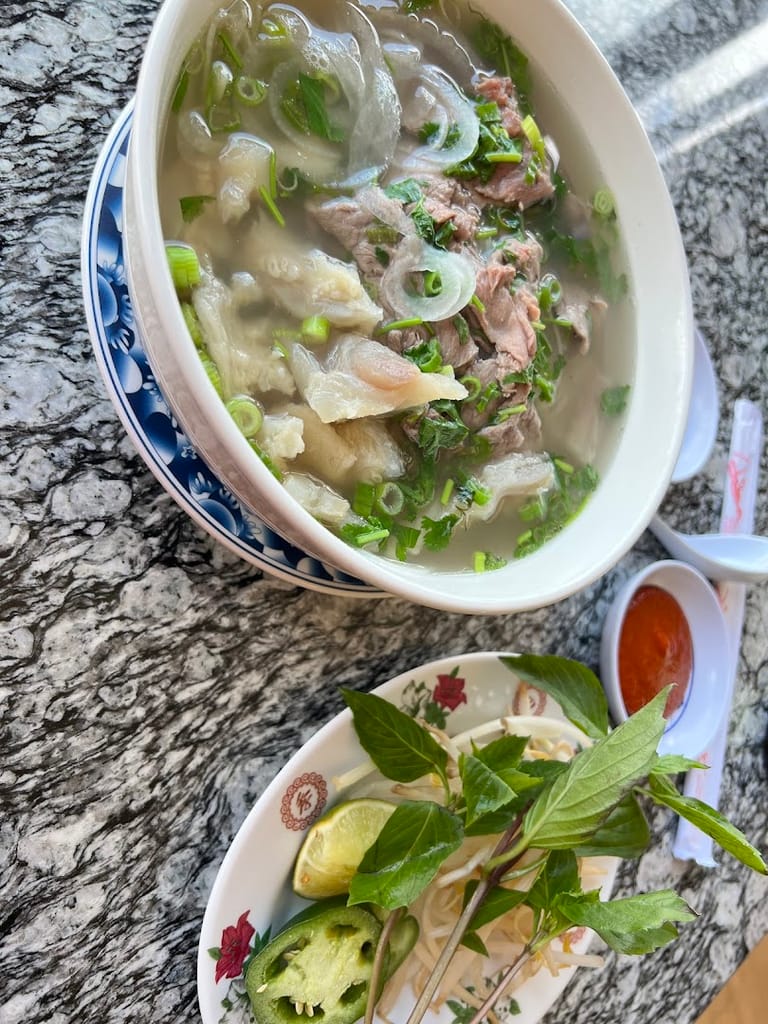 Interior view of Yummy Phở Noodle House