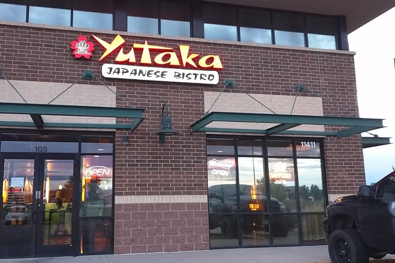 Yutaka Japanese Bistro restaurant in Parker, Colorado