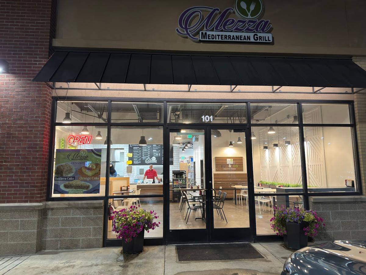 Mezza Mediterranean Grill restaurant in Parker, Colorado